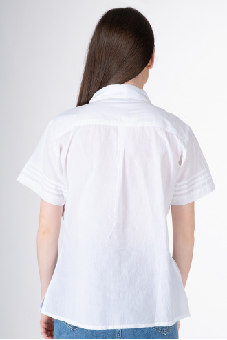 Дамска риза със шевици от рязана бродерия