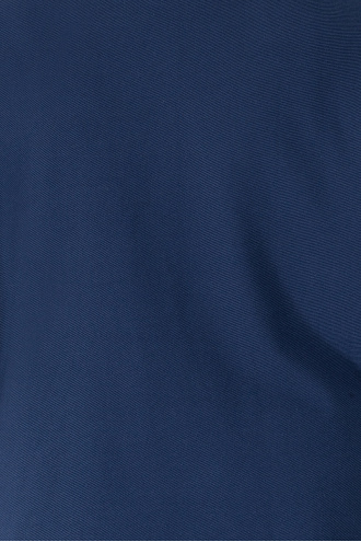 МАКСИ плътна риза тип сако в тъмносиньо