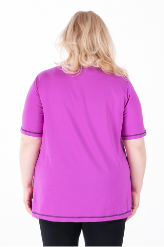 МАКСИ спортна блуза в лилаво