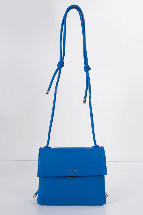 Дамска чанта в цвят турско синьо