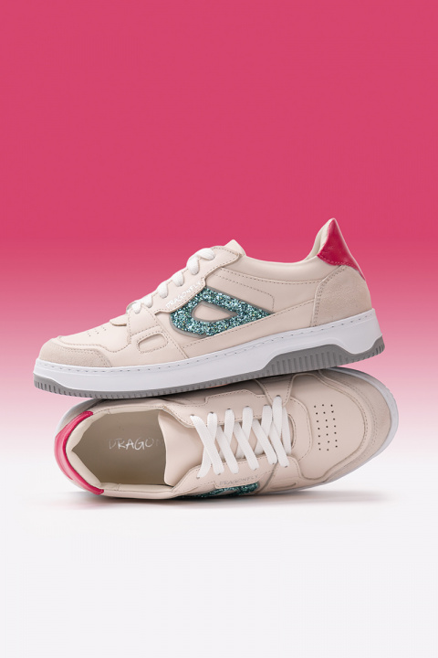 Сникърси ''Tacenda Beige, Cyclamen and Mint''