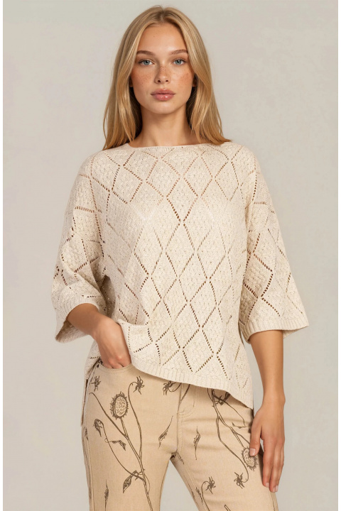 Дамска плетена блуза