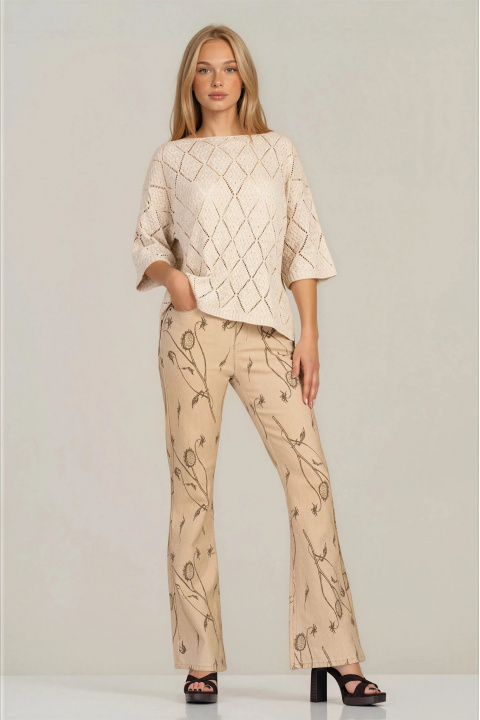 Дамска плетена блуза