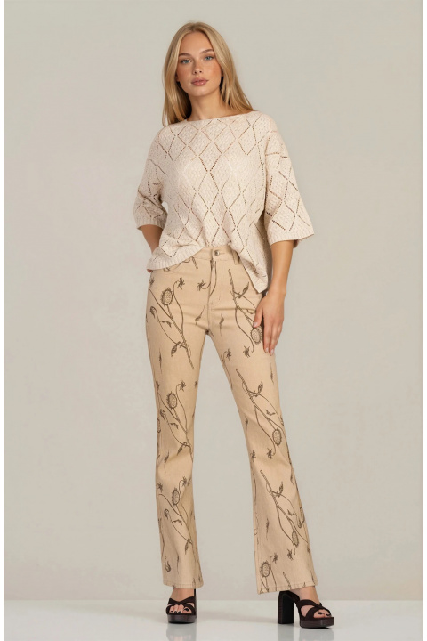 Дамска плетена блуза