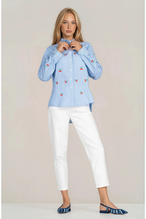 Дамска райрана риза 