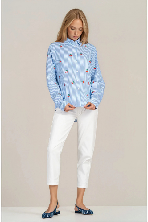 Дамска райрана риза 