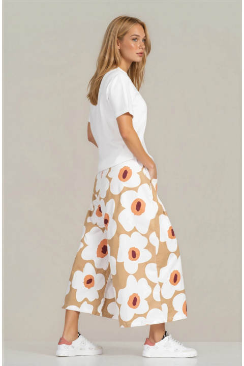 Дамска тениска ''Dragonfly'' от органичен памук в бяло с бродирано водно конче