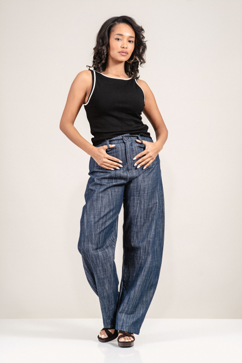 Дамски памучен панталон 