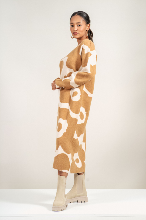 Дълга плетена рокля ''Dragonfly