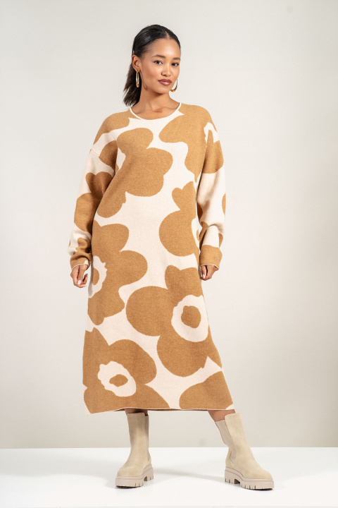 Дълга плетена рокля ''Dragonfly