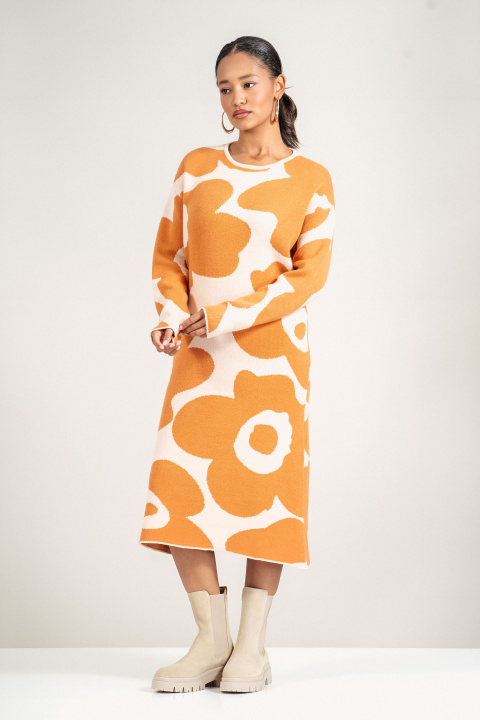 Дълга плетена рокля ''Dragonfly