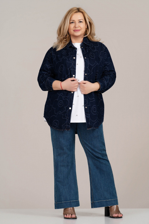 МАКСИ дънкова риза ''Dragonfly