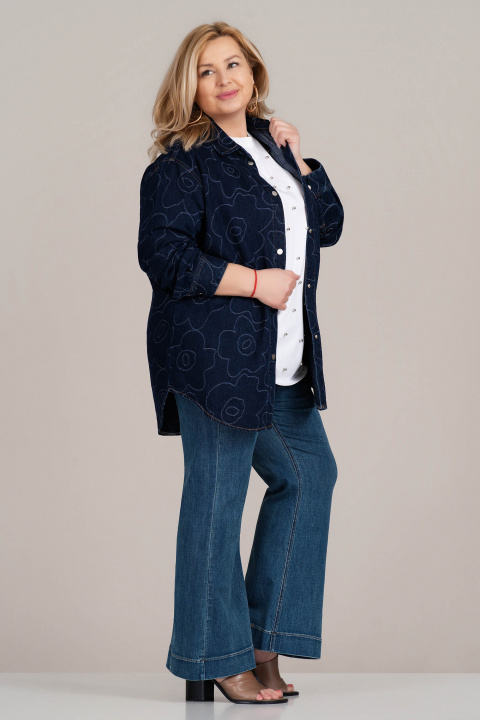 МАКСИ дънкова риза ''Dragonfly