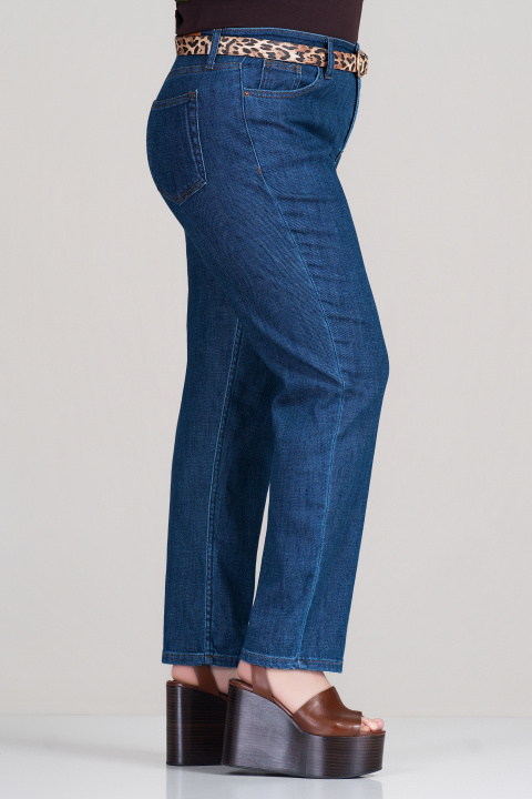 МАКСИ еластични дънки в тъмносин цвят