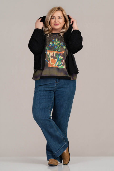 МАКСИ тънко яке в черно с намачкан ефект