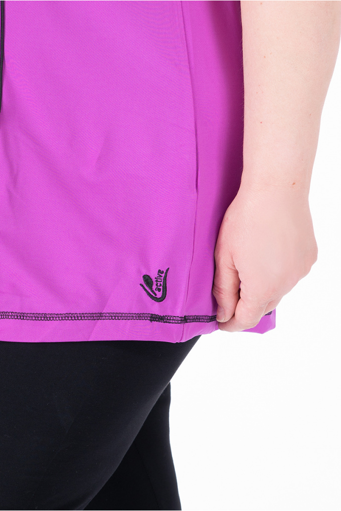 МАКСИ спортна блуза в лилаво