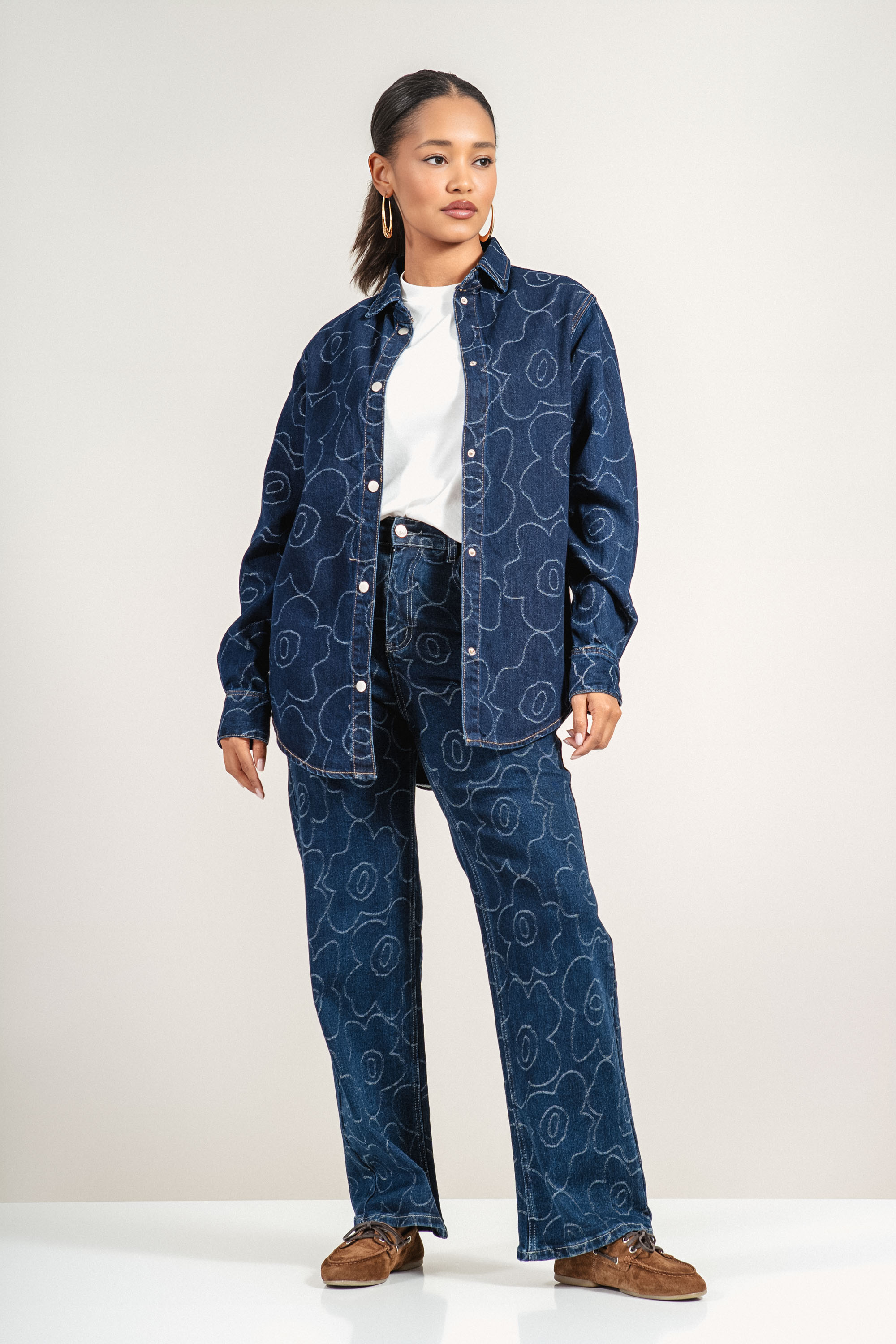 Дамска дънкова риза ''Dragonfly