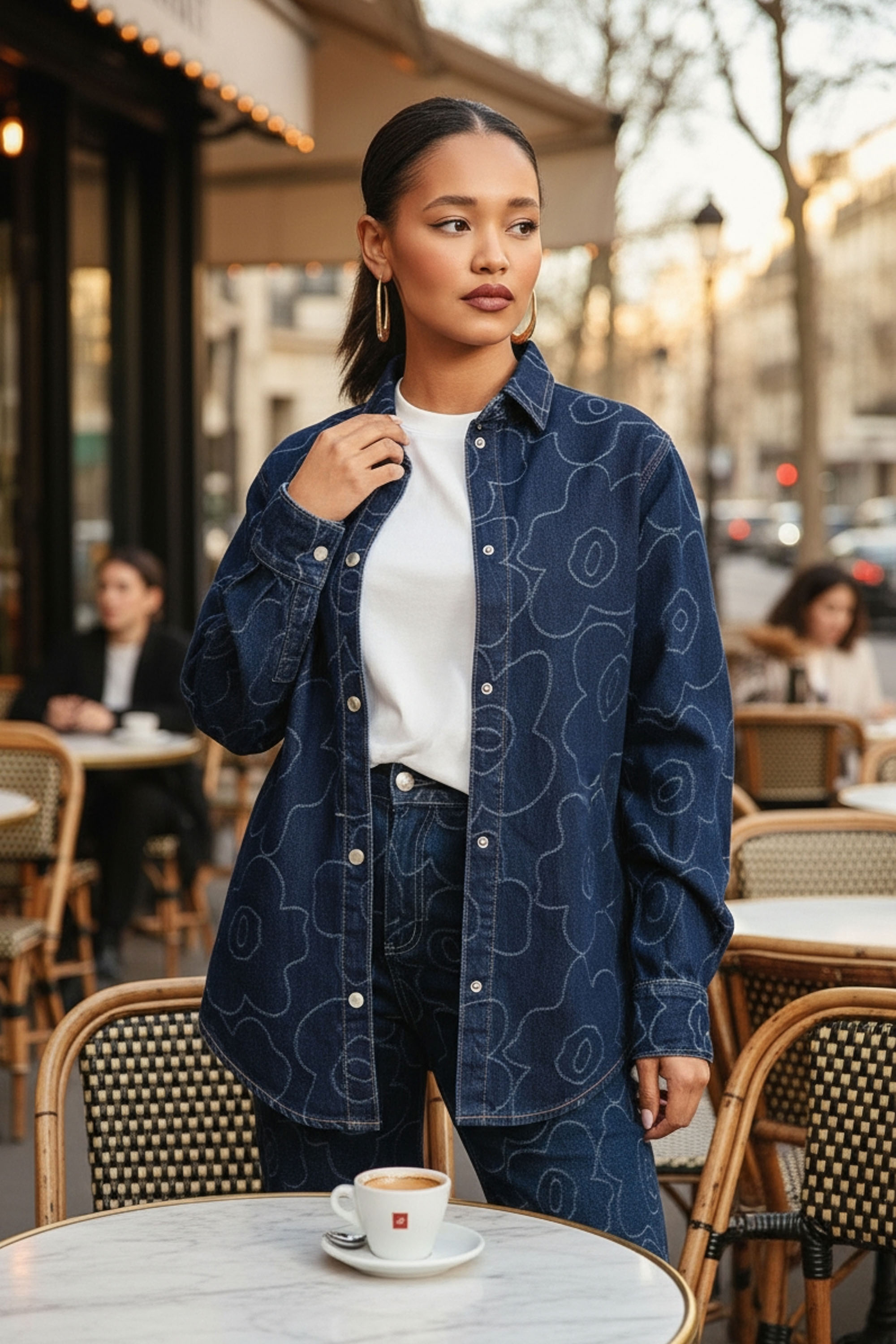 Дамска дънкова риза ''Dragonfly