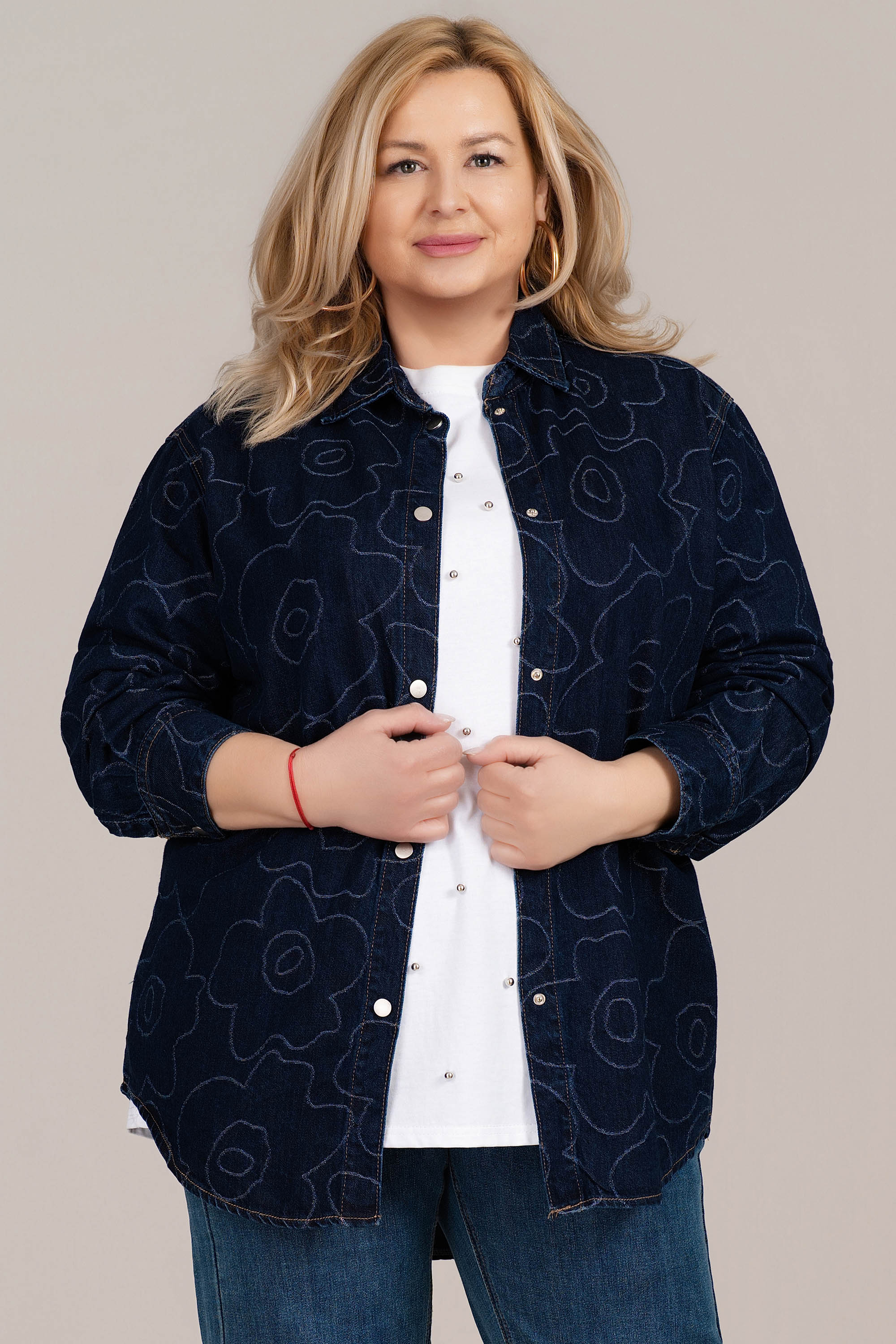 МАКСИ дънкова риза ''Dragonfly