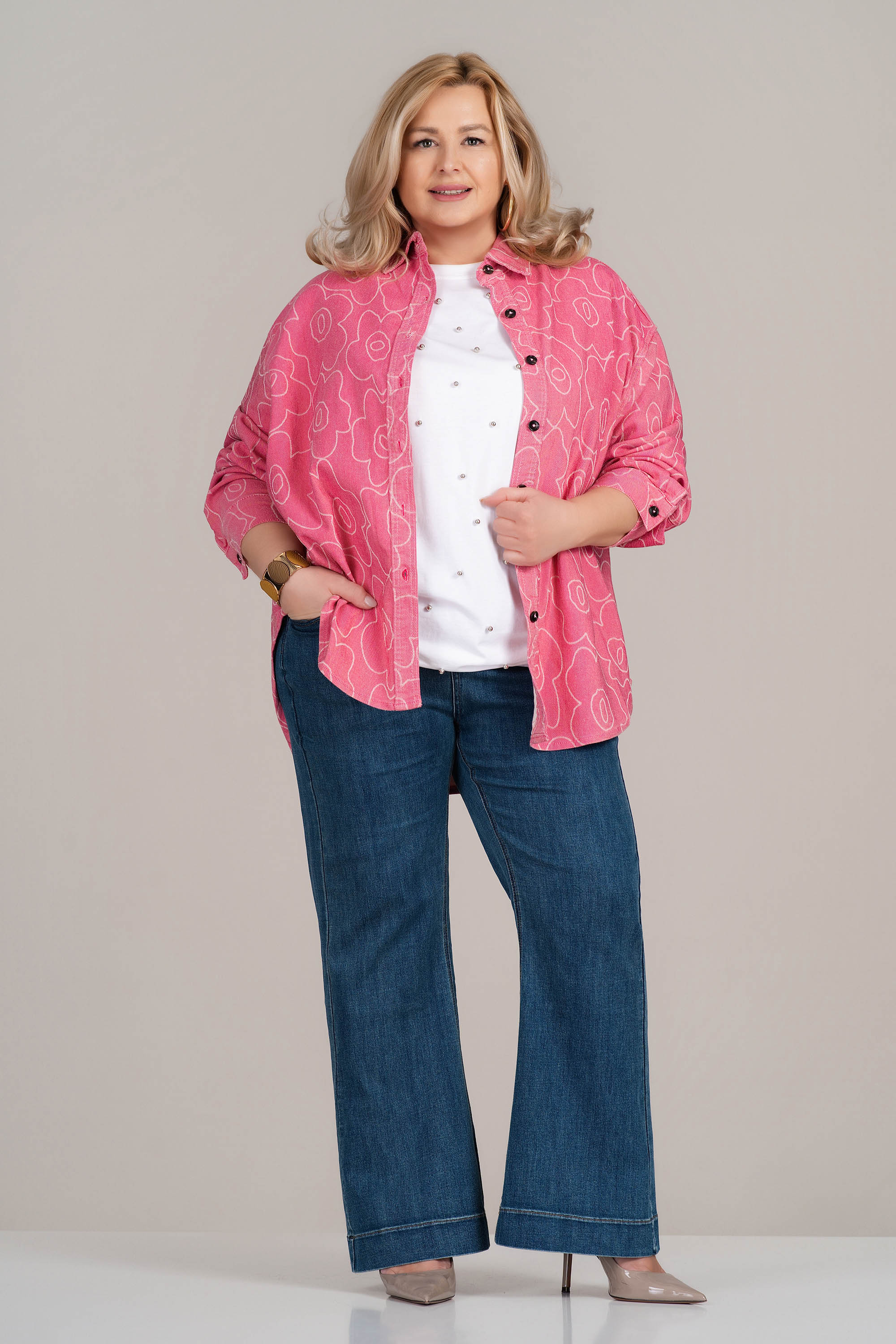 Макси дънково яке 